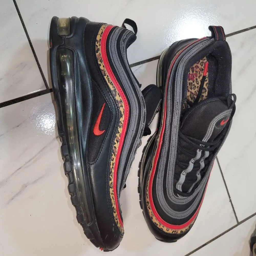 Nike Air Max 97 Leopard Pack Women’s Size 10 rare Cheetah print animal